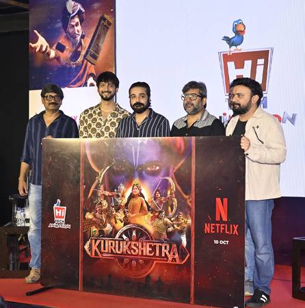 Hi-Tech Animation Studios Celebrates Global Launch Of Netflix’s KURUKSHETRA
