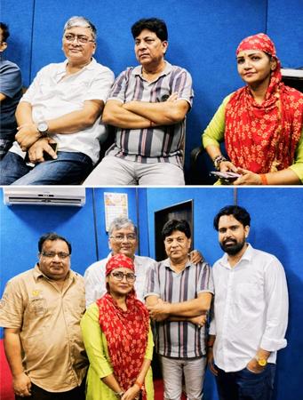 निर्देशक मनोज ओझा और निर्माता शैलेंदर नागपाल की भोजपुरी फिल्म ‘पद्मश्री सासूजी’ का संगीतमय मुहूर्त