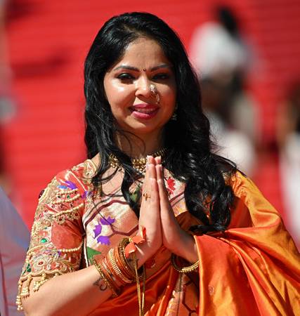 Swapnali Wani Mrs. Bharat-USA Universe 2026, Draped In Heritage: Showcasing Indian Handloom At Cannes